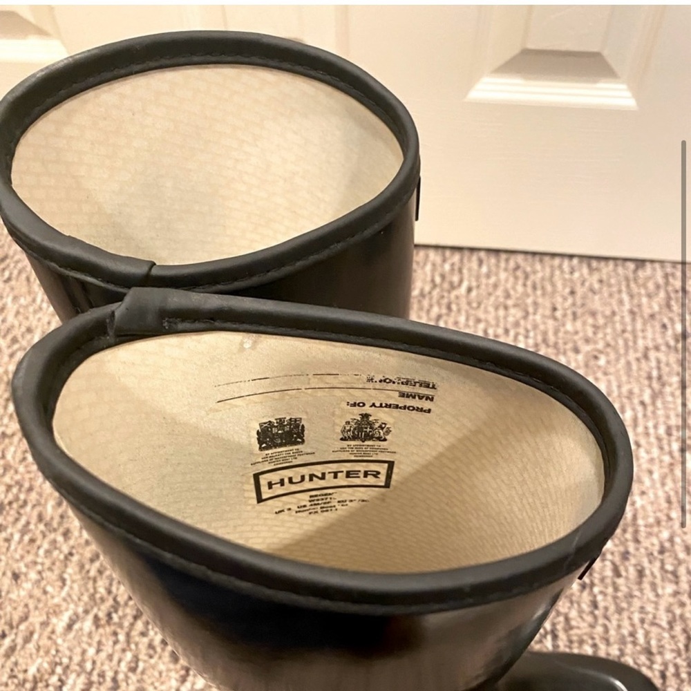 Hunter Rain Tall Boots Size 5